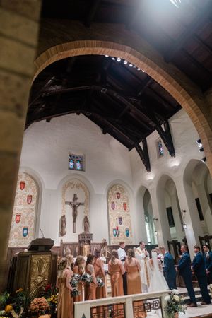 Catholic wedding ceremony
