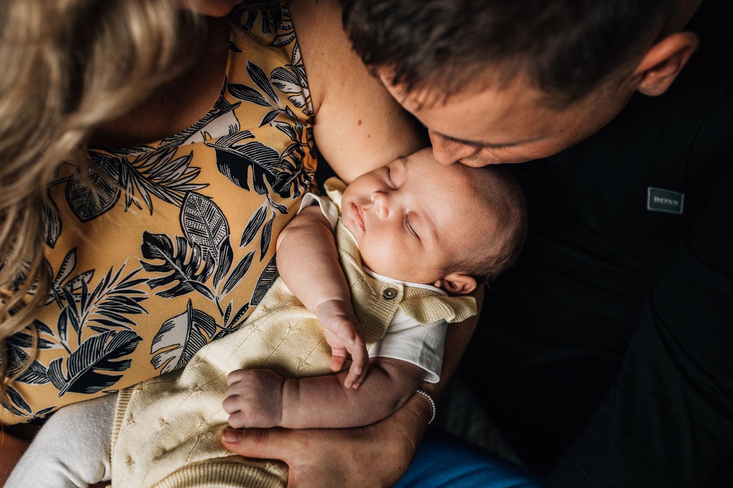 in-home newborn photography Newcastle upon Tyne by Ella DM Photographer