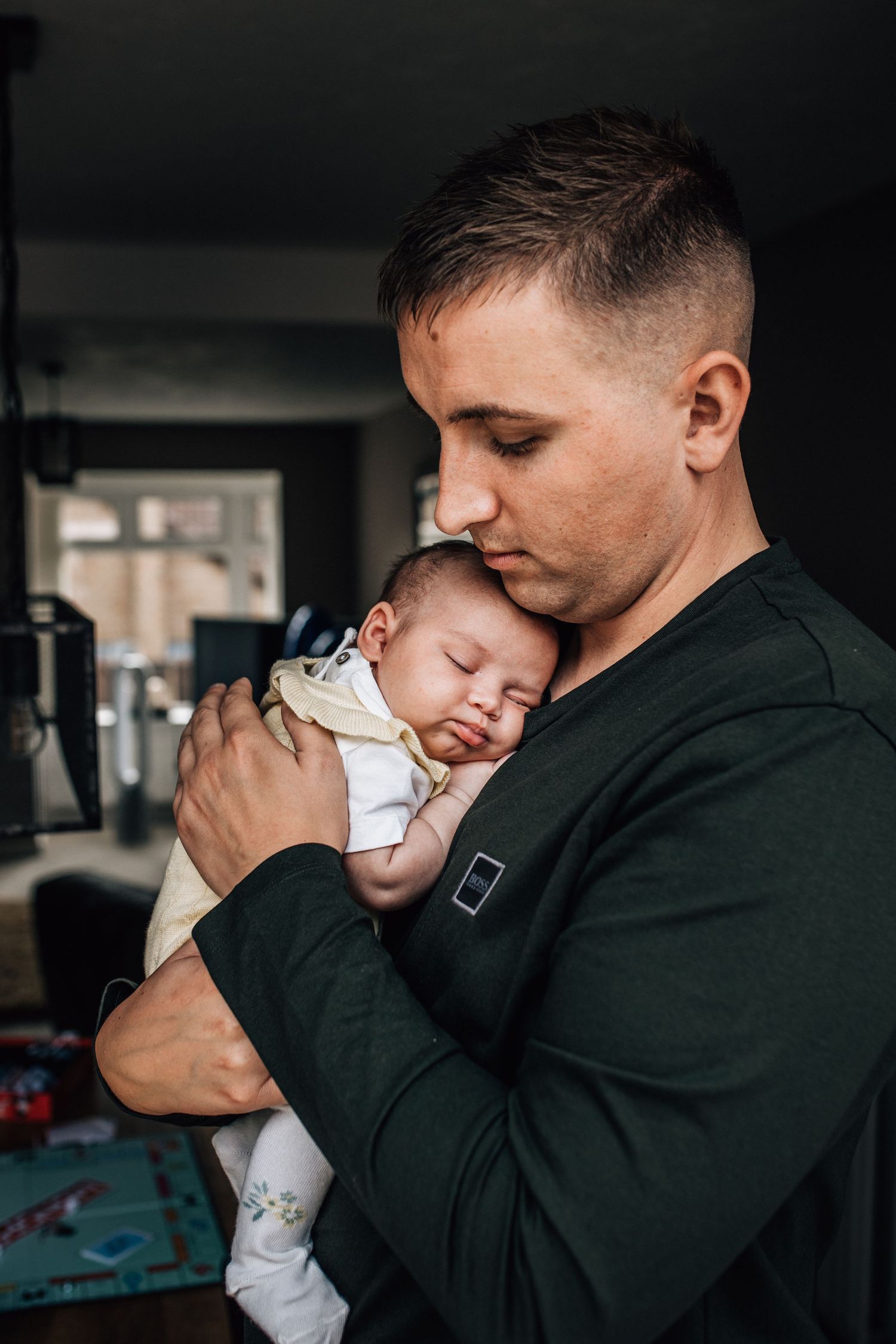 in-home newborn photography Newcastle upon Tyne by Ella DM Photographer