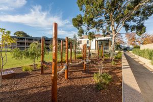 navigate the rope climbing equipment CCGS playground Perth
