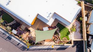Corporate aerial photography Perth KinderPark playground Forrestfield