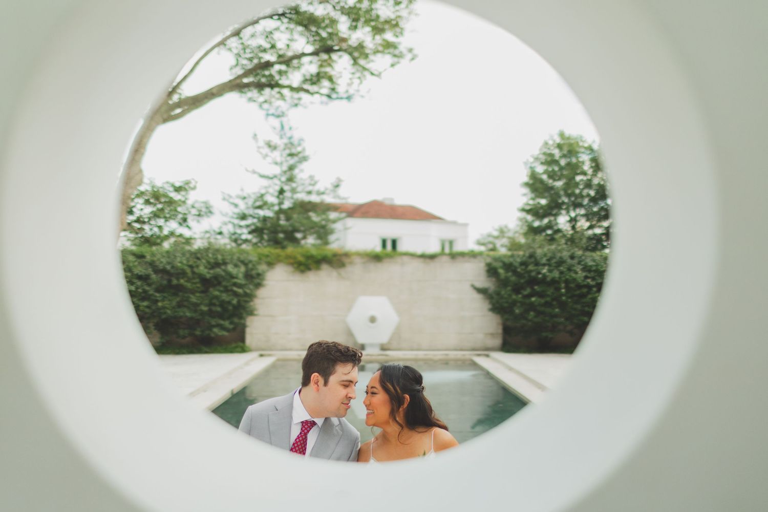 wedding photography at kreeger museum