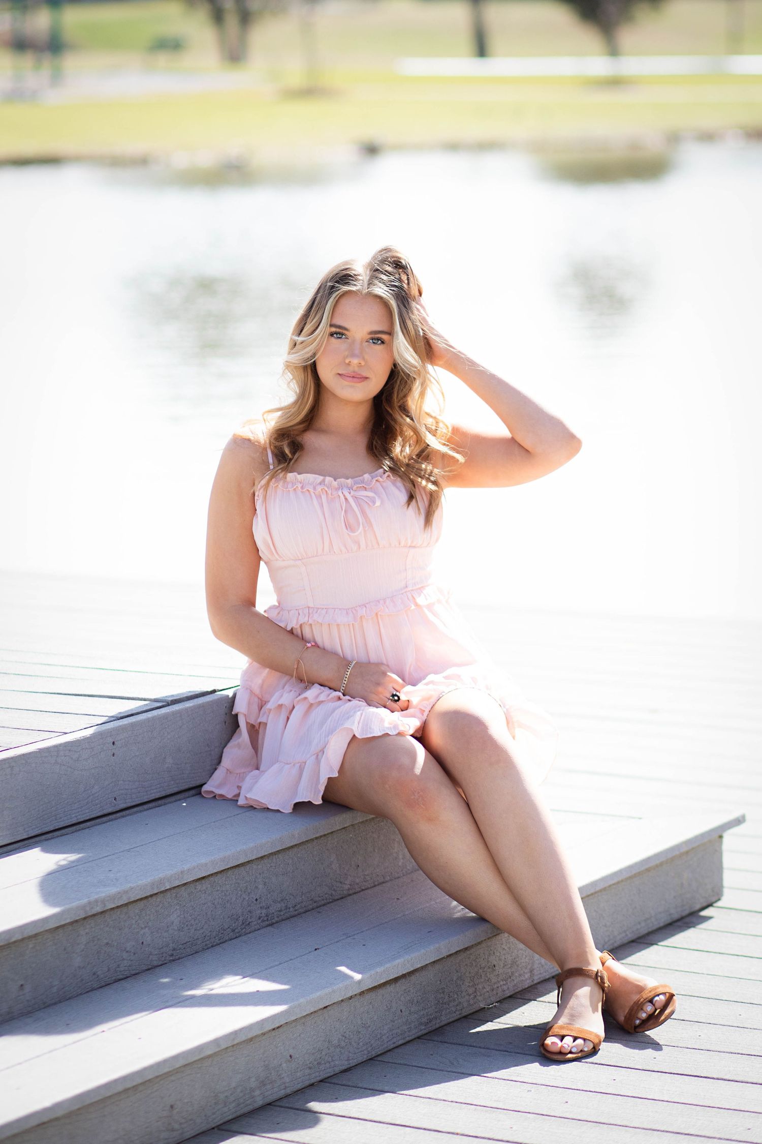 Ledford high senior portraits by victoria leigh photogrpaphy at brookberrry farms