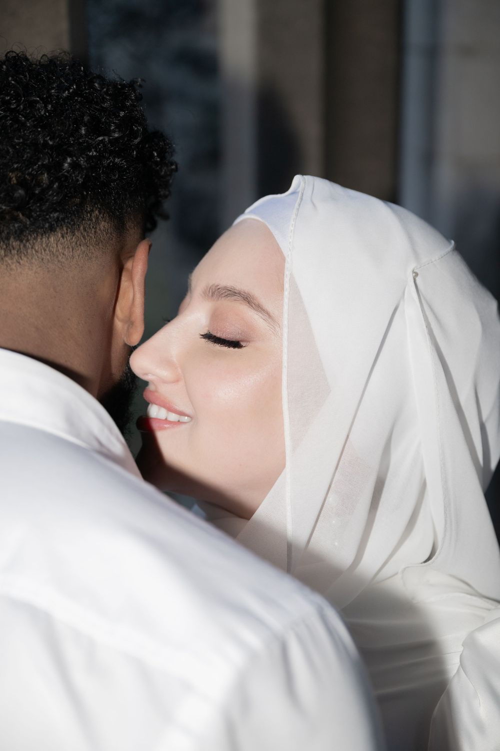 Couple photographed by editorial wedding photographer in Toronto