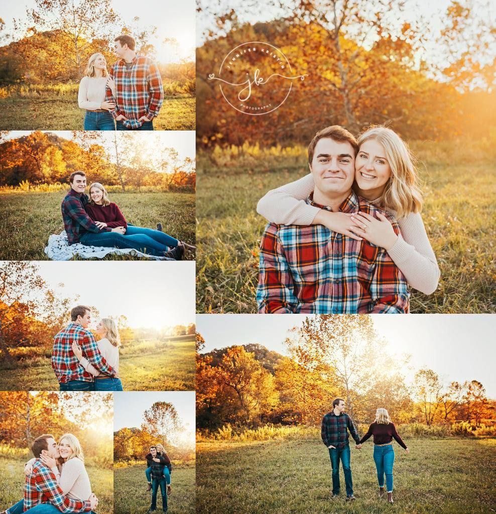 Jackson Ohio family engagement Couple Photographer