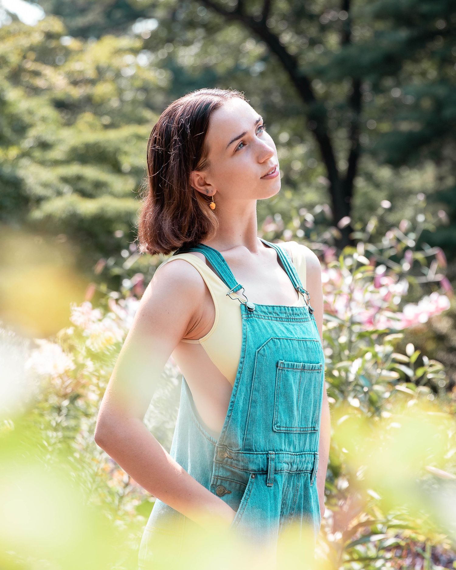 Garden Senior Photos in Canton MA
