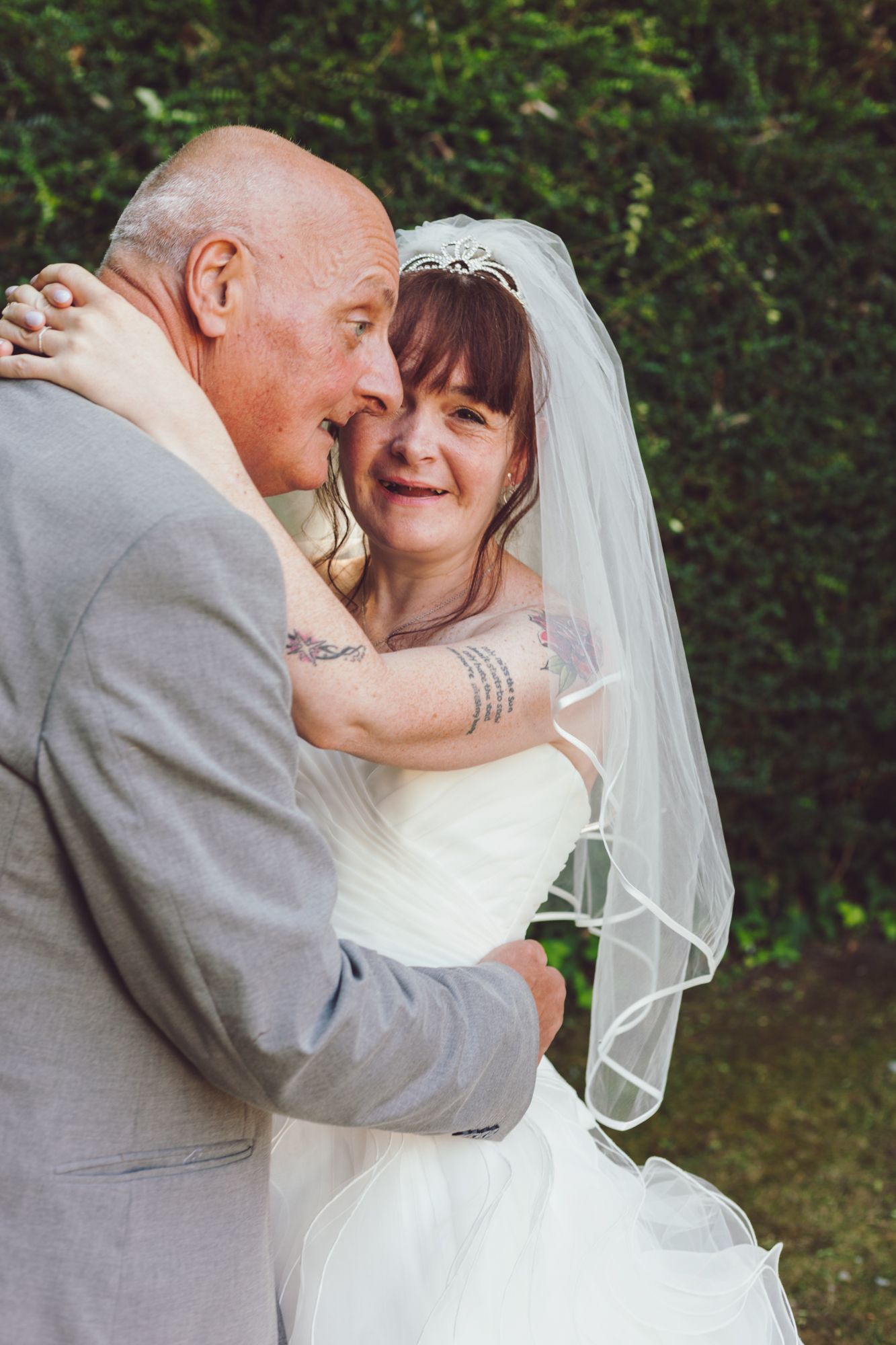 Whimsical and enchanting images of a Hampshire wedding celebration.