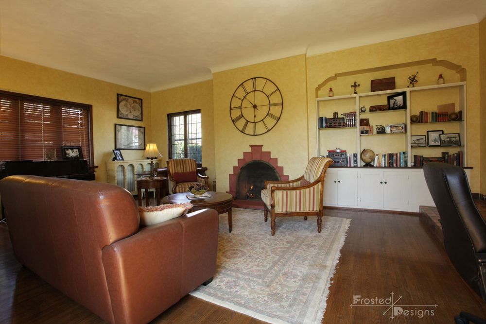 Living room photo for real estate photography.