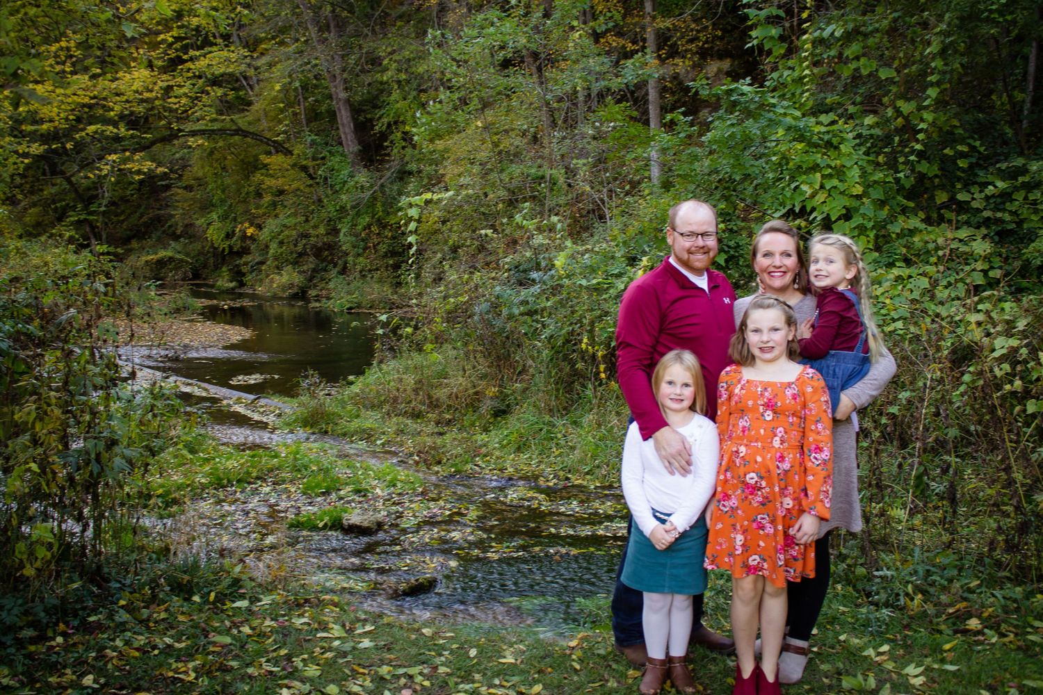 family, Backbone state park