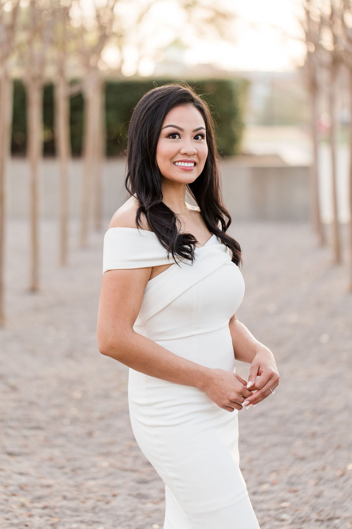 Engagement Session at the Dallas Arboretum and Botanical Gardens.