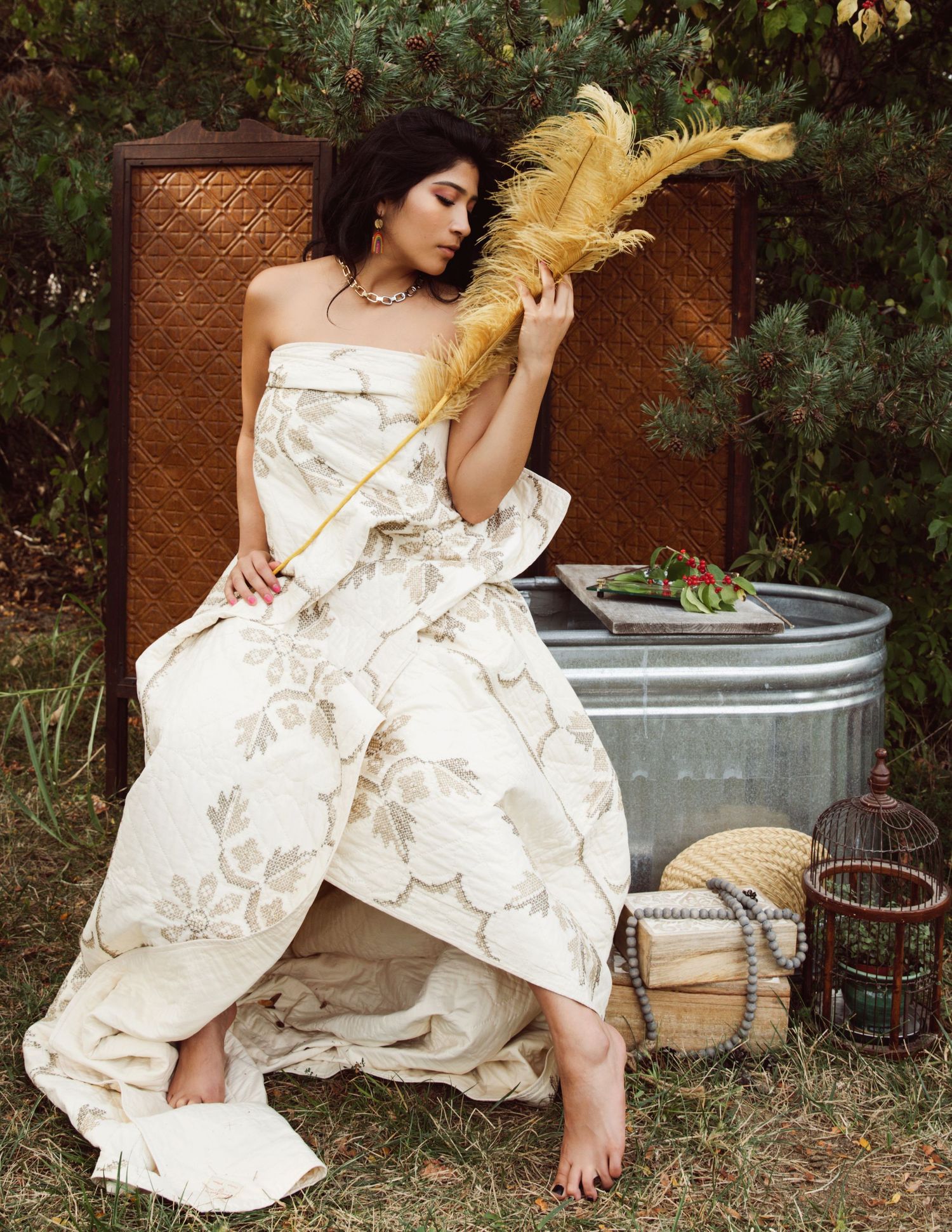 lifestyle shot for a modeling portfolio