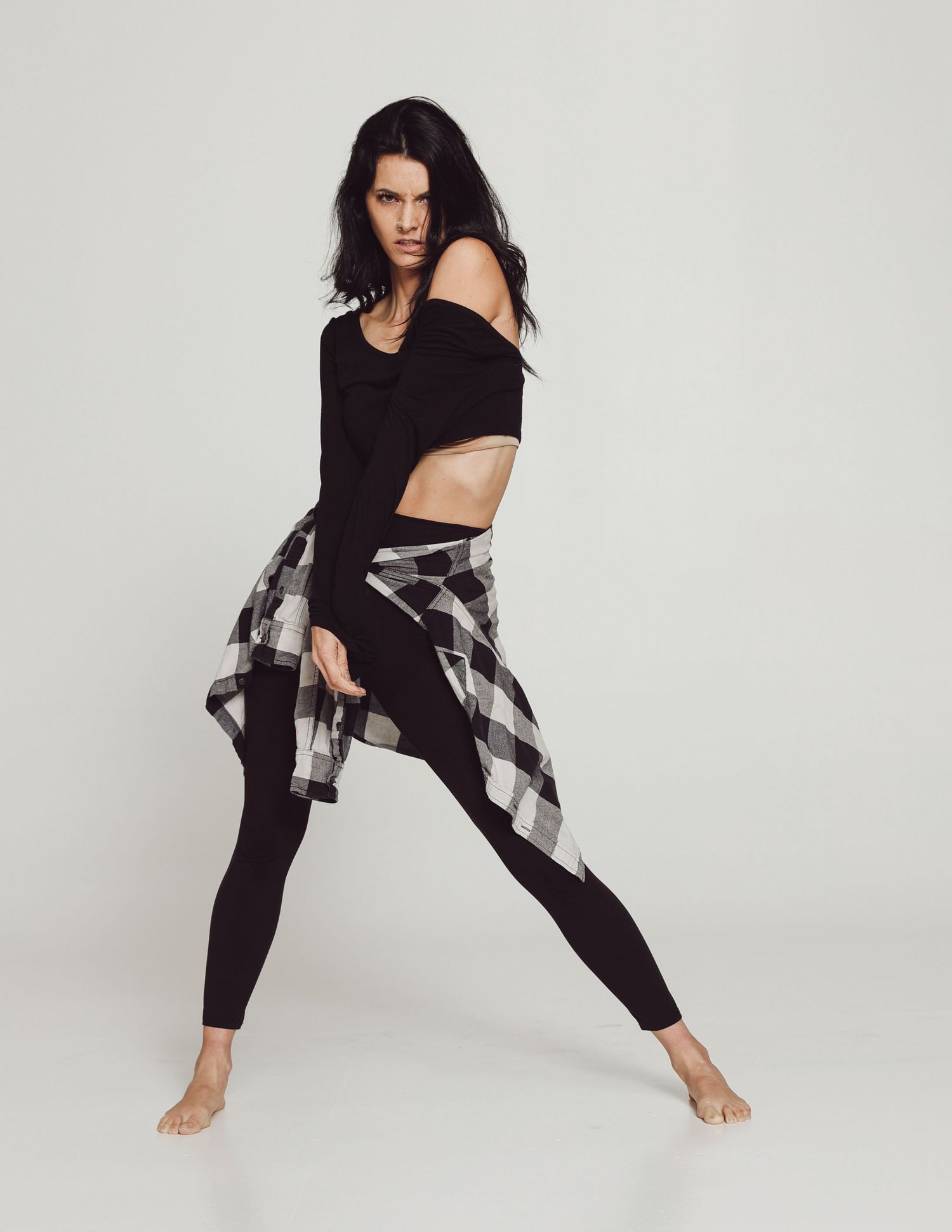 Full length shot for a modeling portfolio