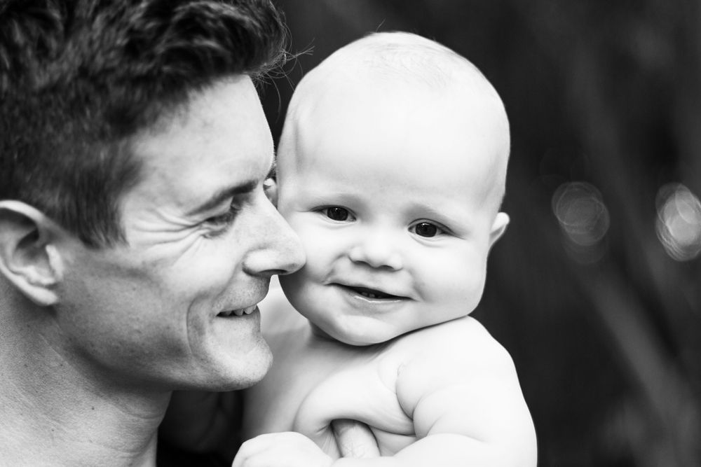 Father & son photography, b & w photography, family photography, natural light photography, Dorset family photos