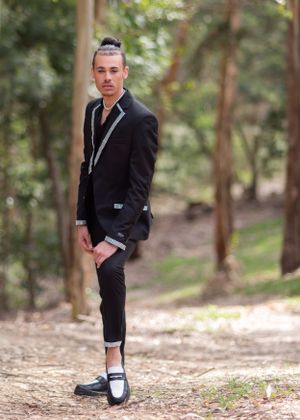 male, portrait, glamour
