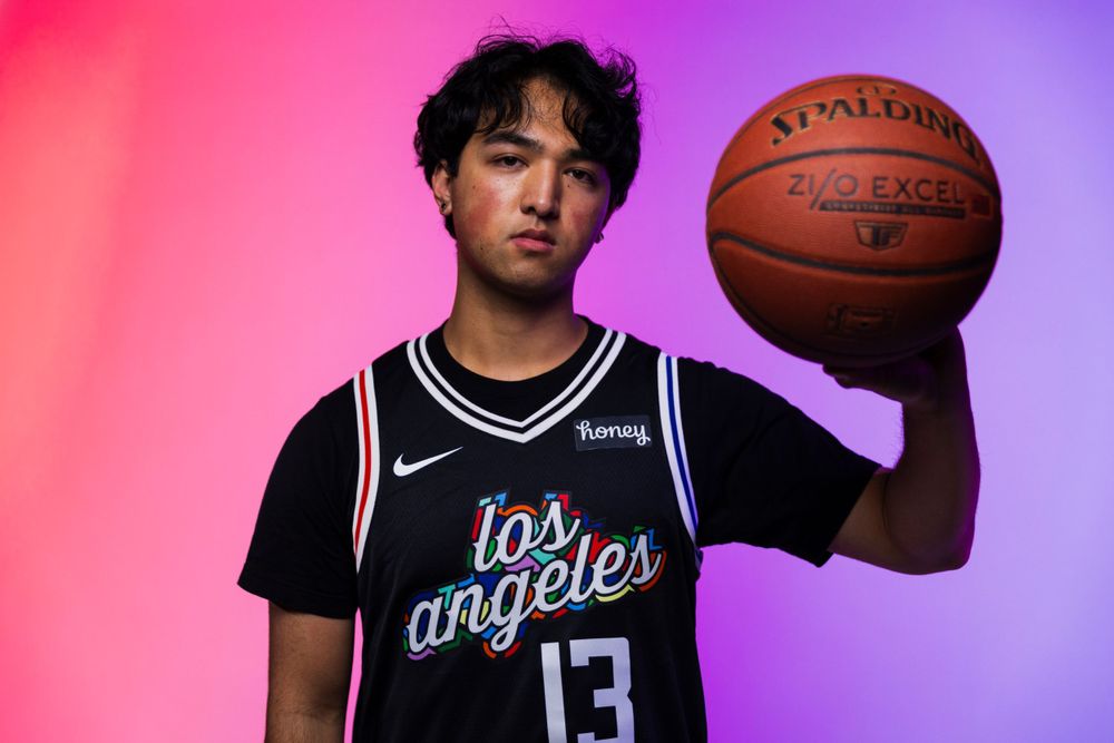 Studio Session with Basketball Player Eric