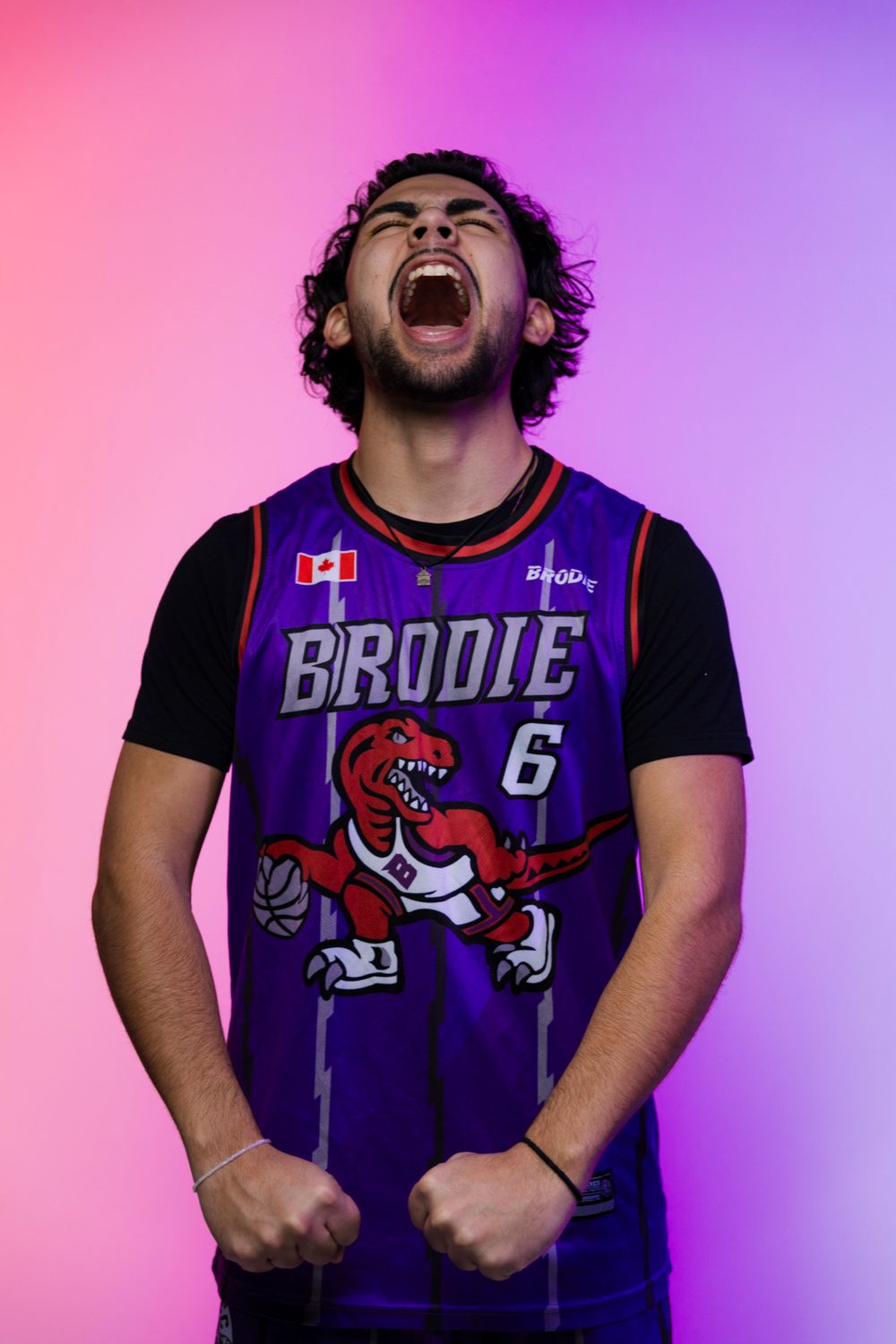 Studio Session with Brodie League Basketball Player Caleb Shaikh