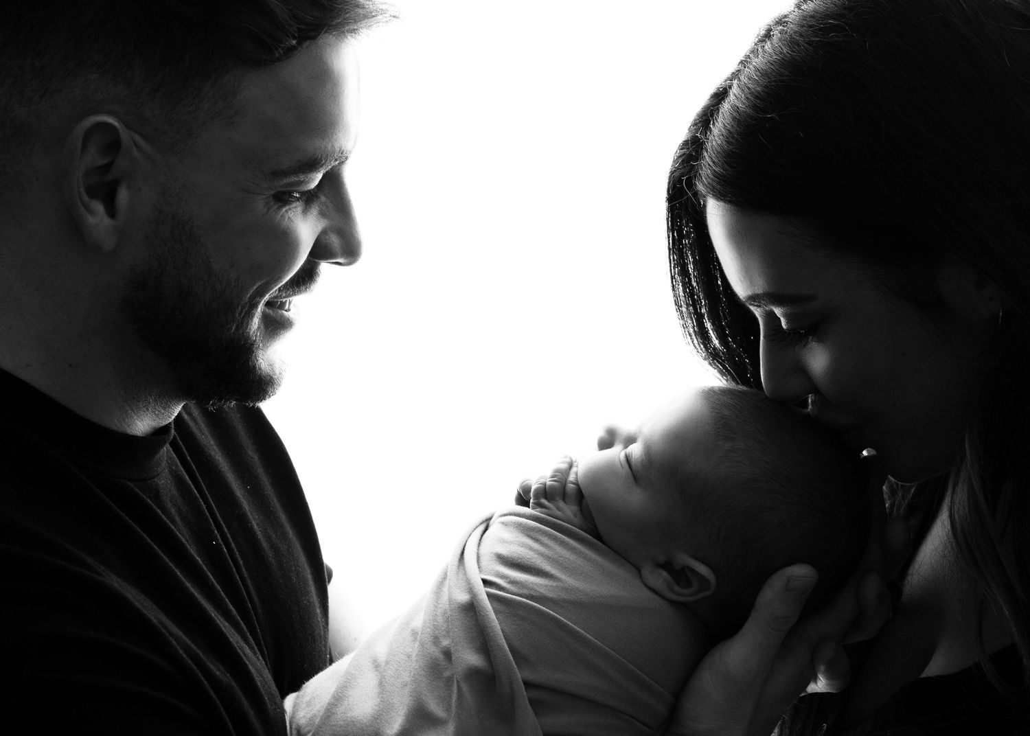 Newborn Family Photograph