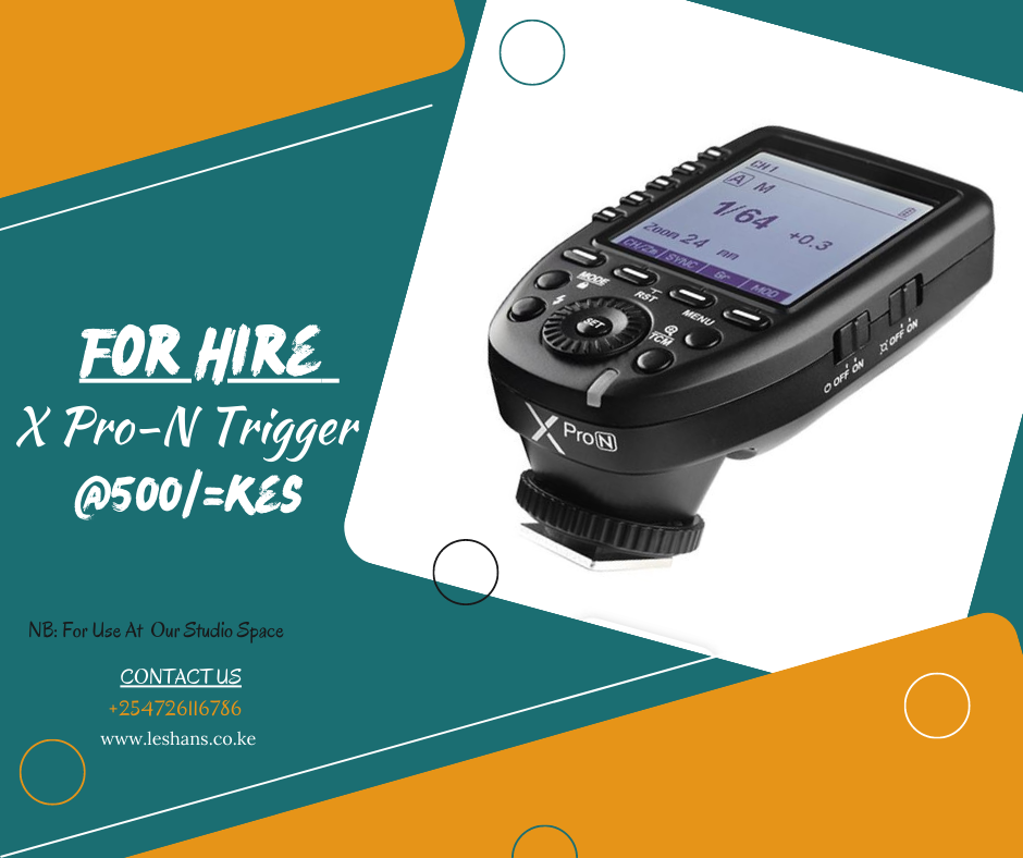 photography and videography equipment for hire