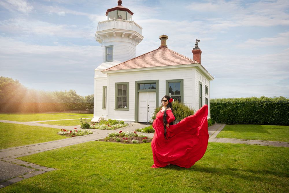 stylish pose in front of house photography - Jasmeet K Photography