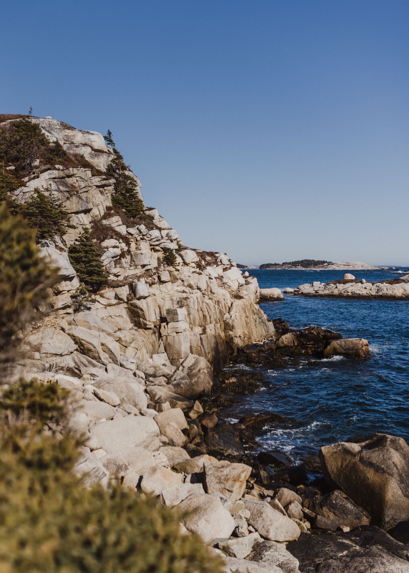Cliffside at Polly's Cove, Nova Scotia