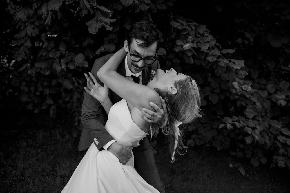 Emery laughs: wedding photographs in Victoria, B.C.