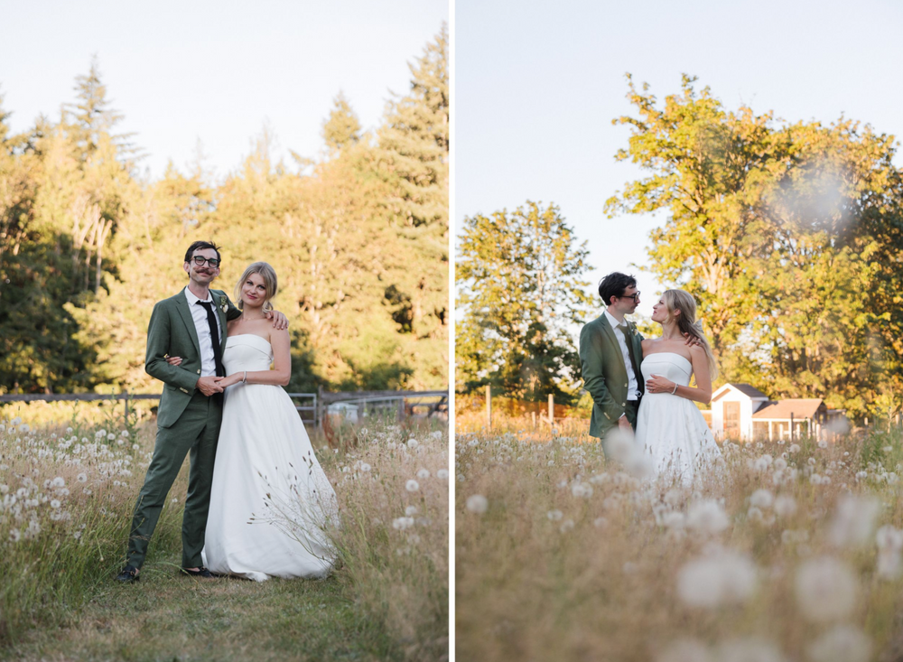 Emery and Matt's wedding photographs in Victoria, B.C.