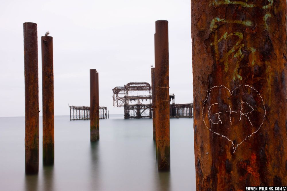 Brighton west pier