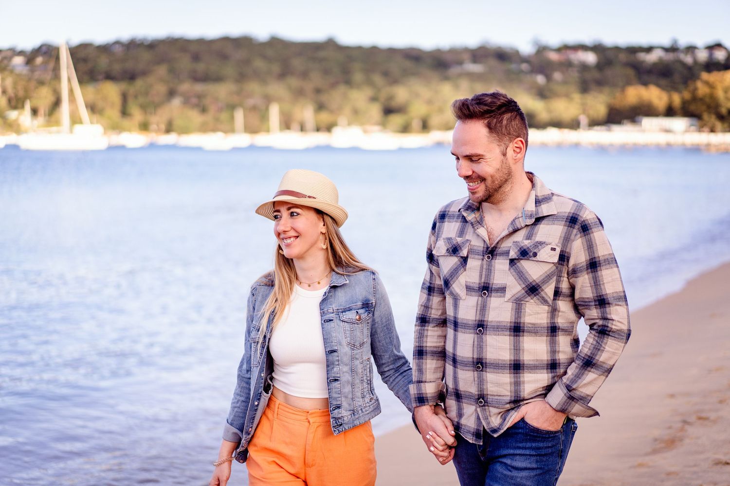 balmoral beach couples photoshoot