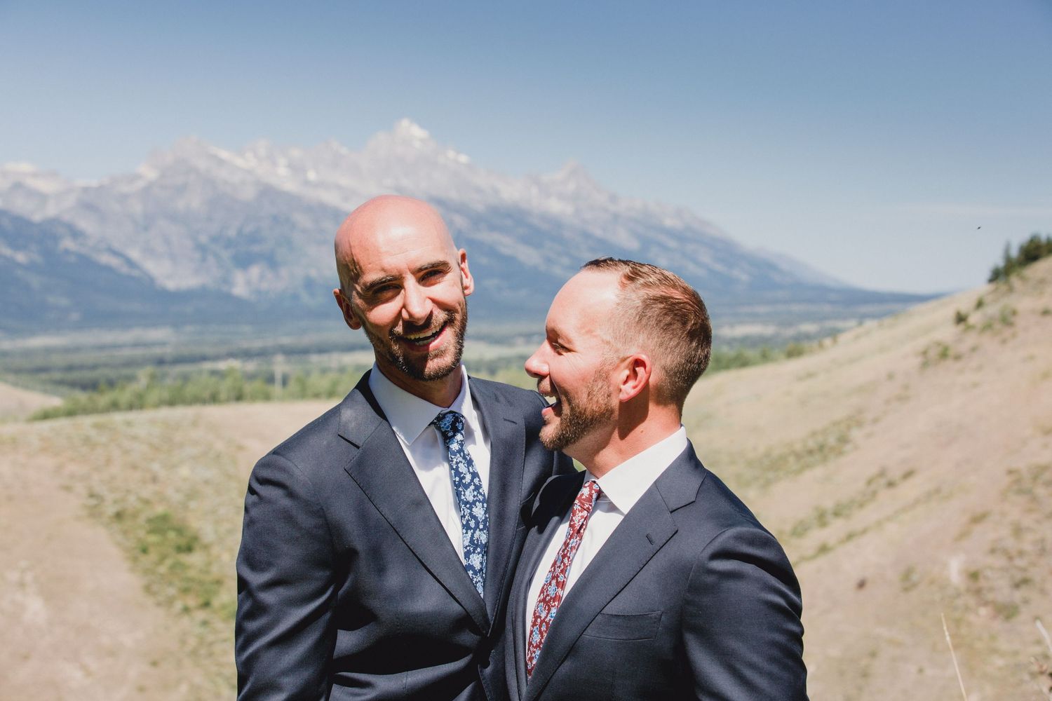 Greg & Jake, Jackson Hole WY wedding photos