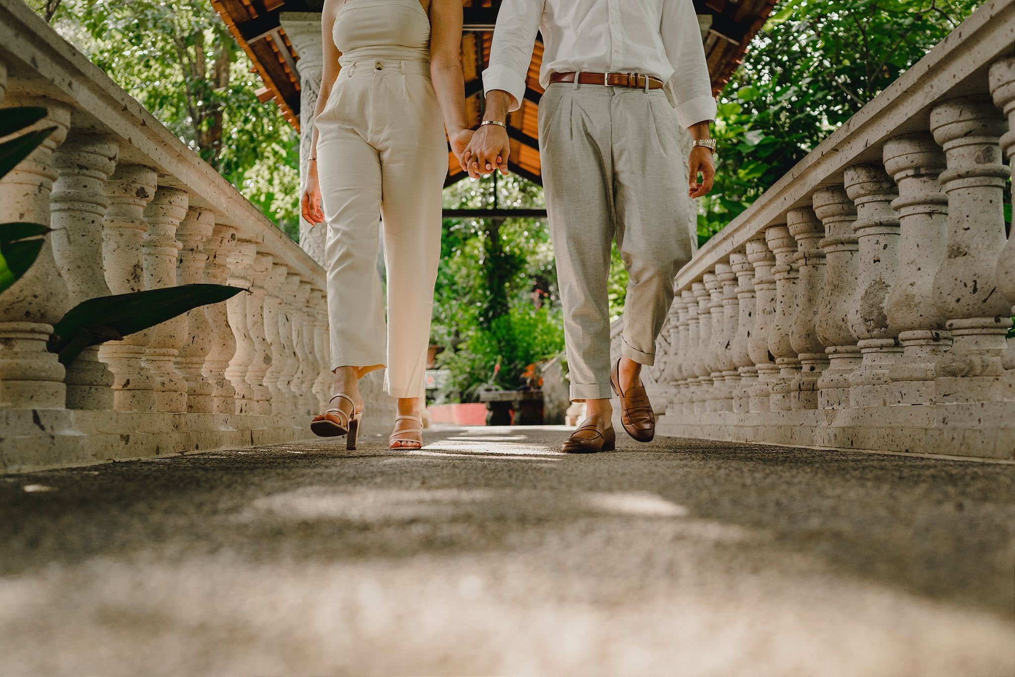 Mexico engagement photographer Jardin Botanico Puerto Vallarta
