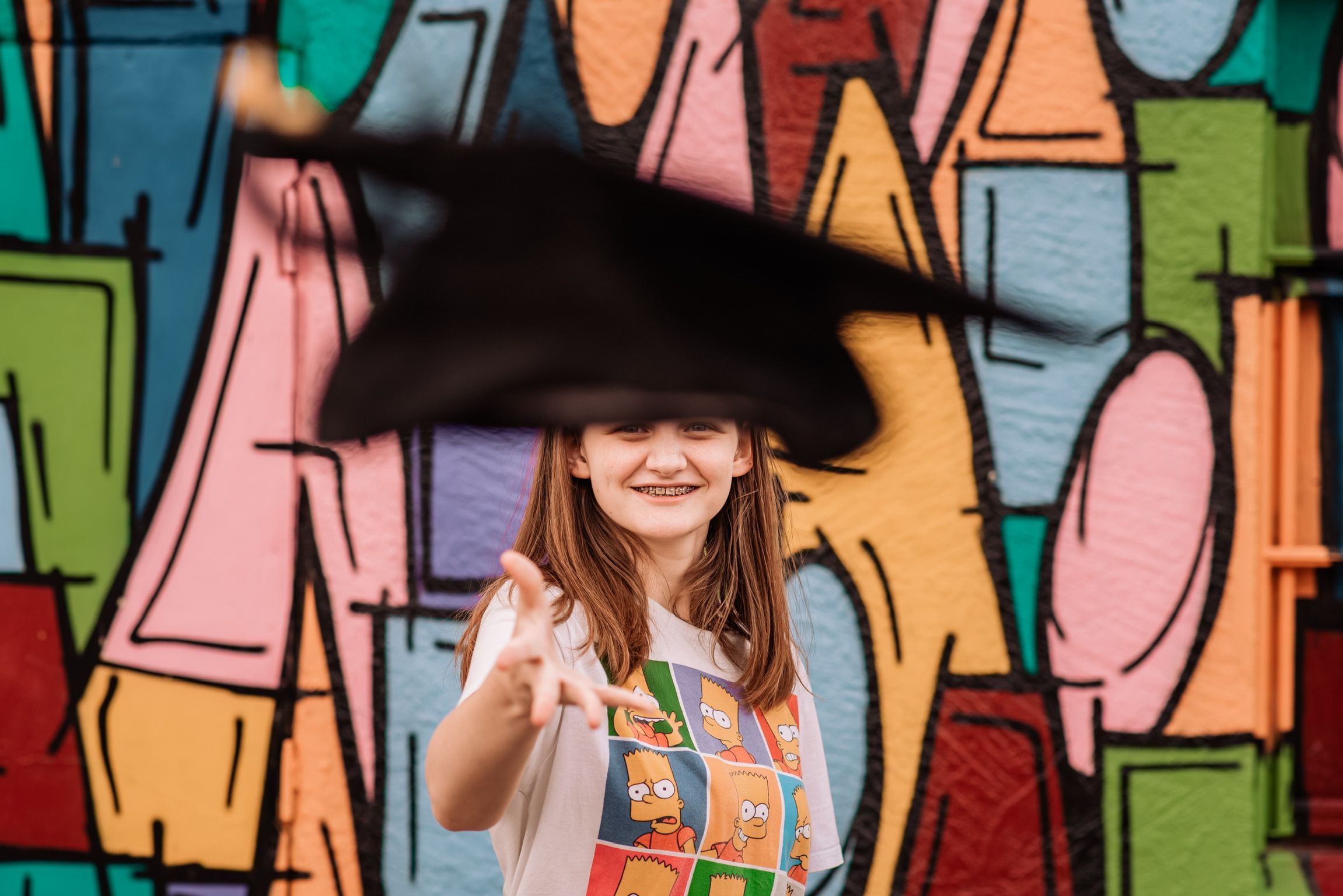 Class of 2024 senior graduation grad portrait pictures albuquerque abq nm New Mexico high school lobos poses college UNM