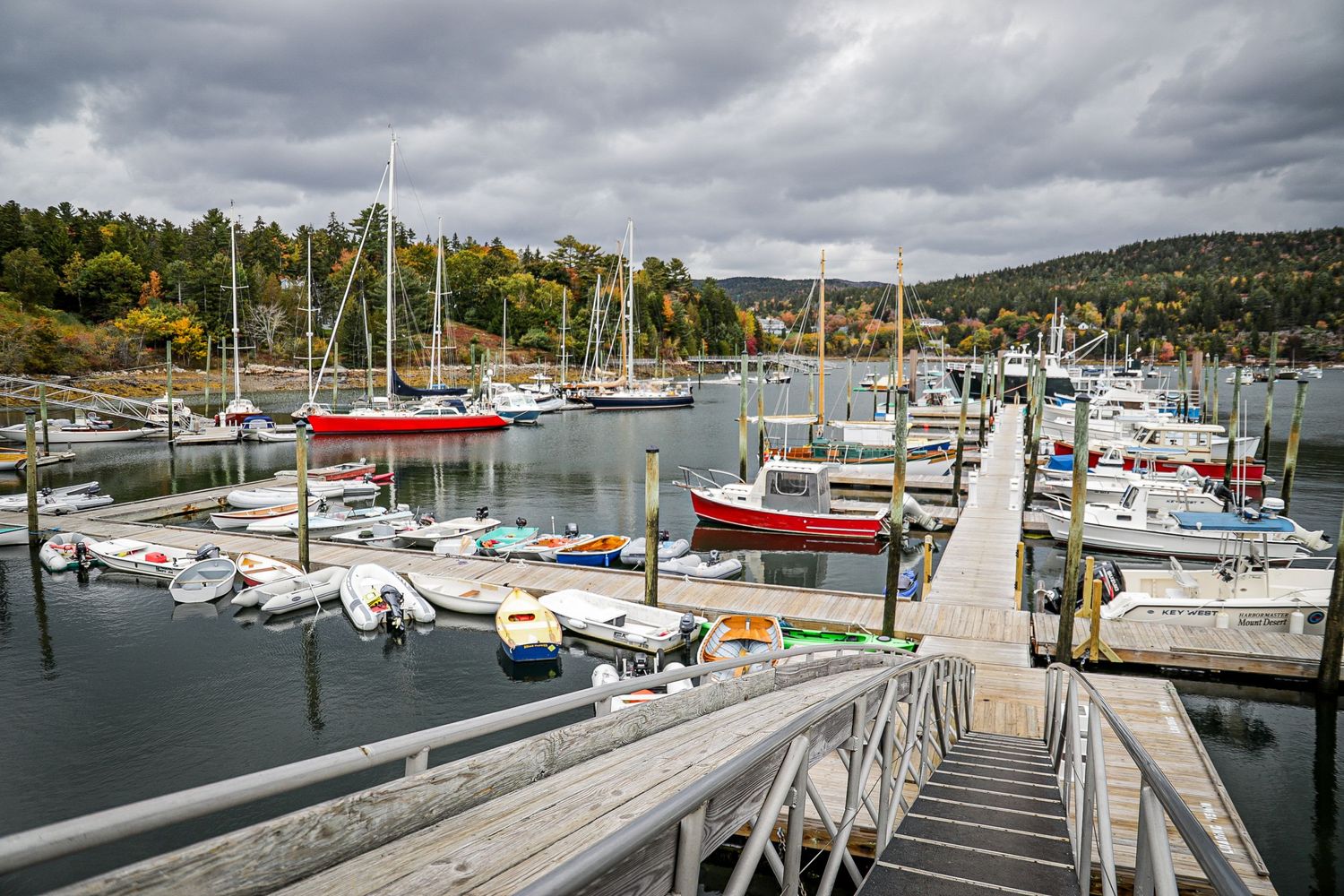 Boats at Acadia National Park