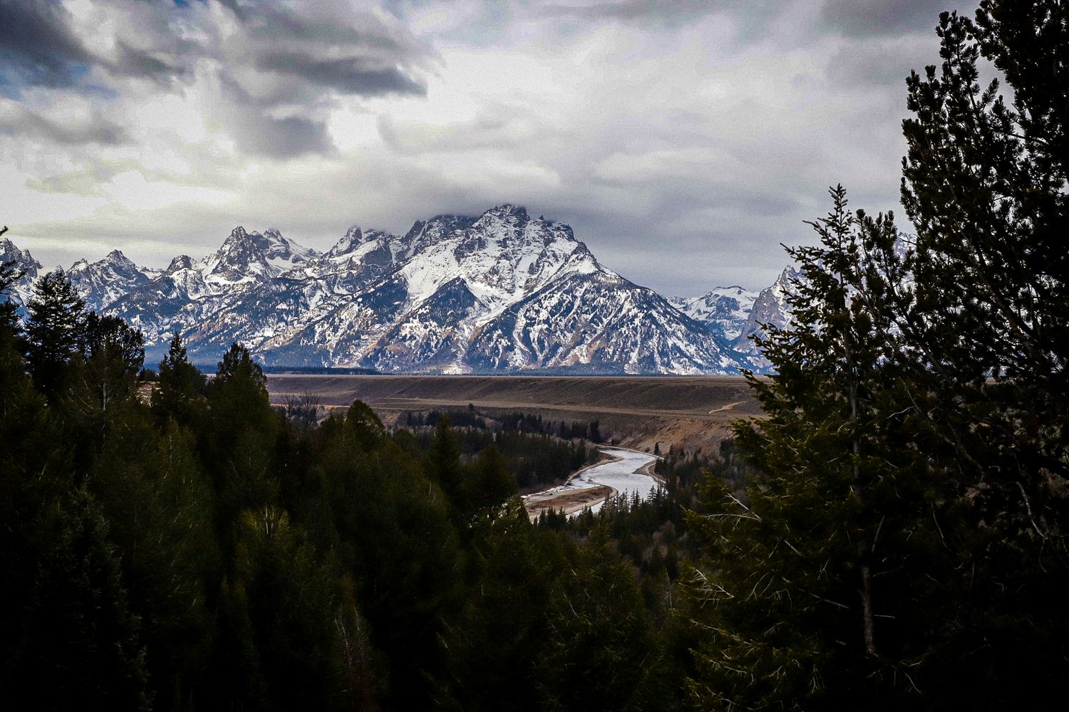 Grand Tetons in Winter