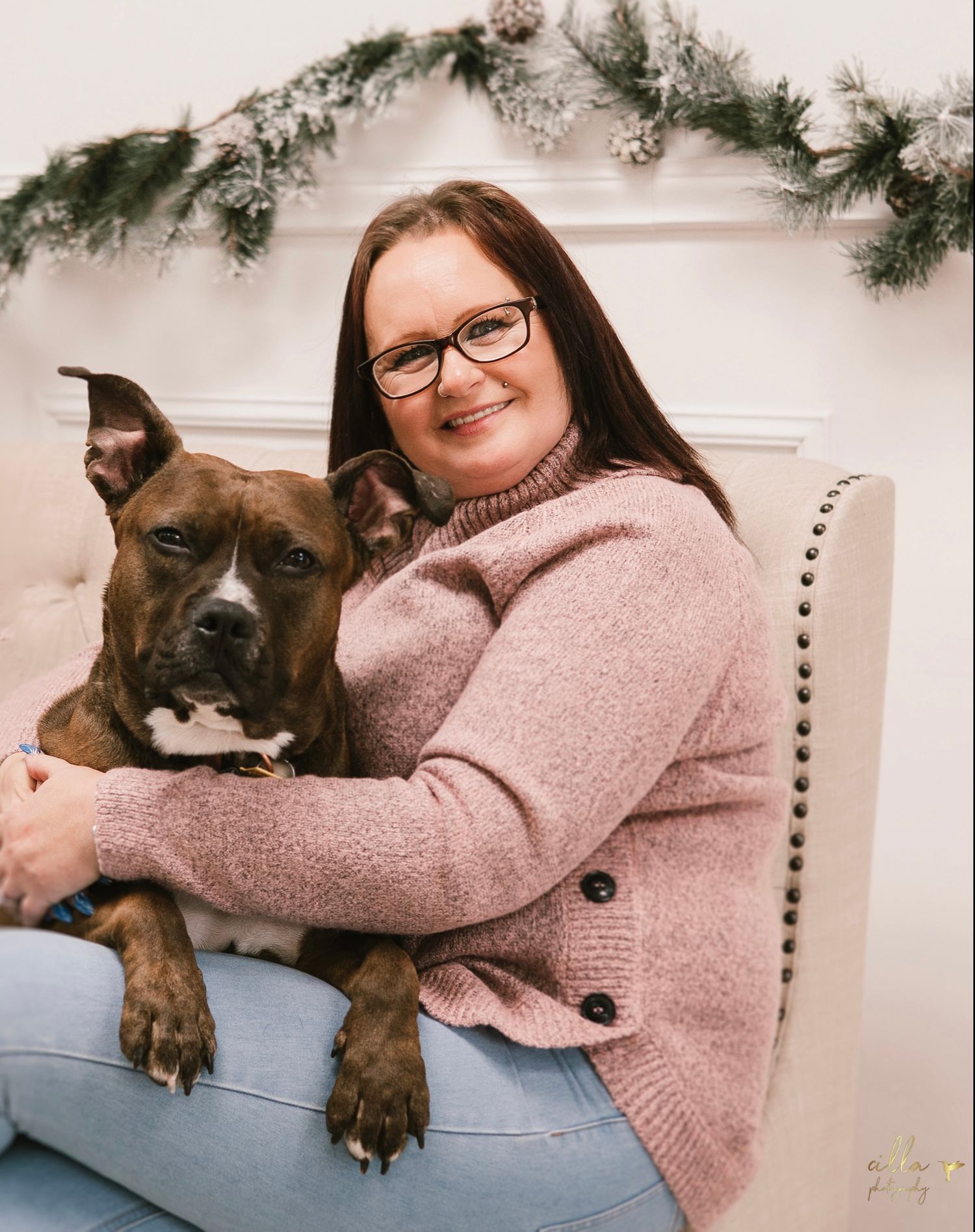 pet photo. holidays photo. christmas photo