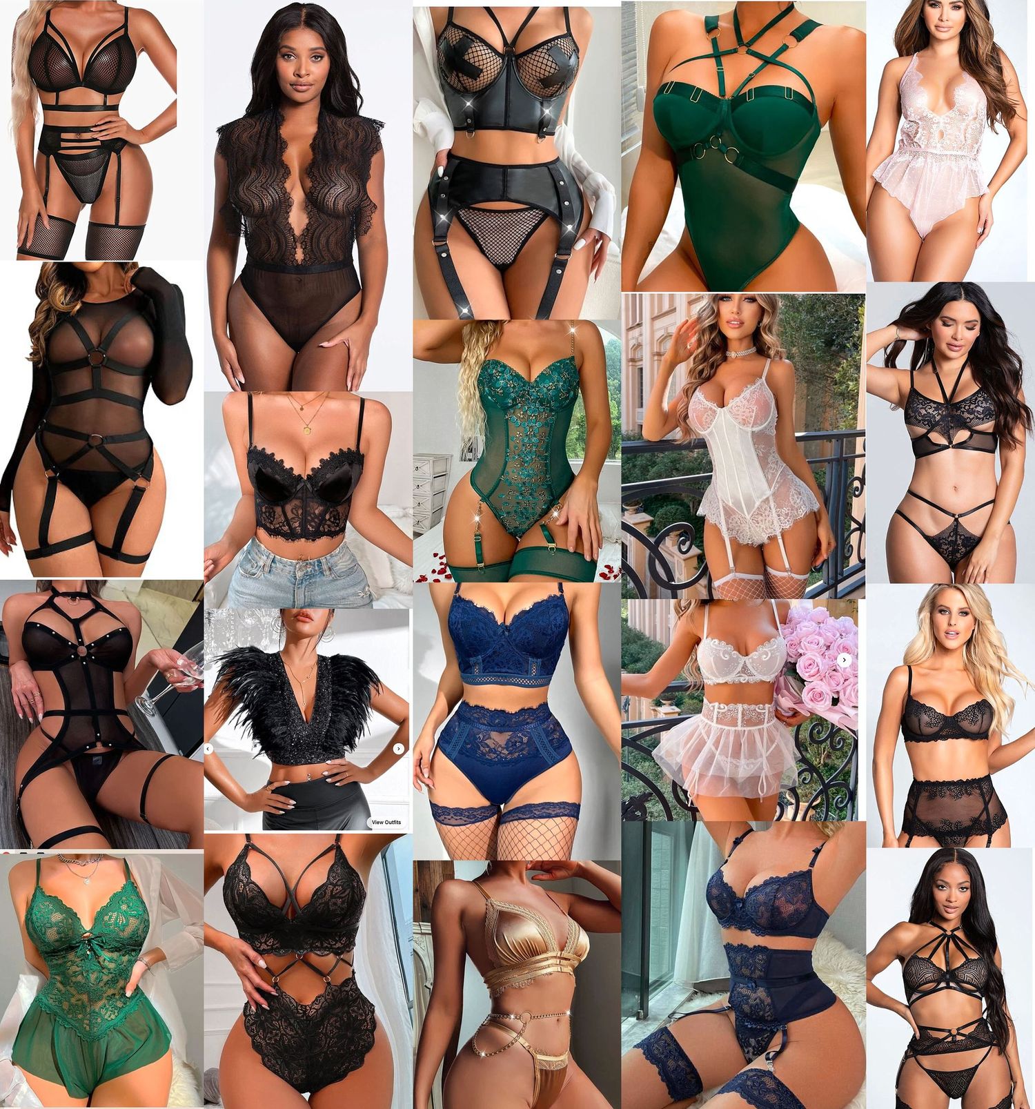 Medium-sized outfits in the client closet. Greenville SC Boudoir, Easley SC Boudoir, Upstate SC boudoir