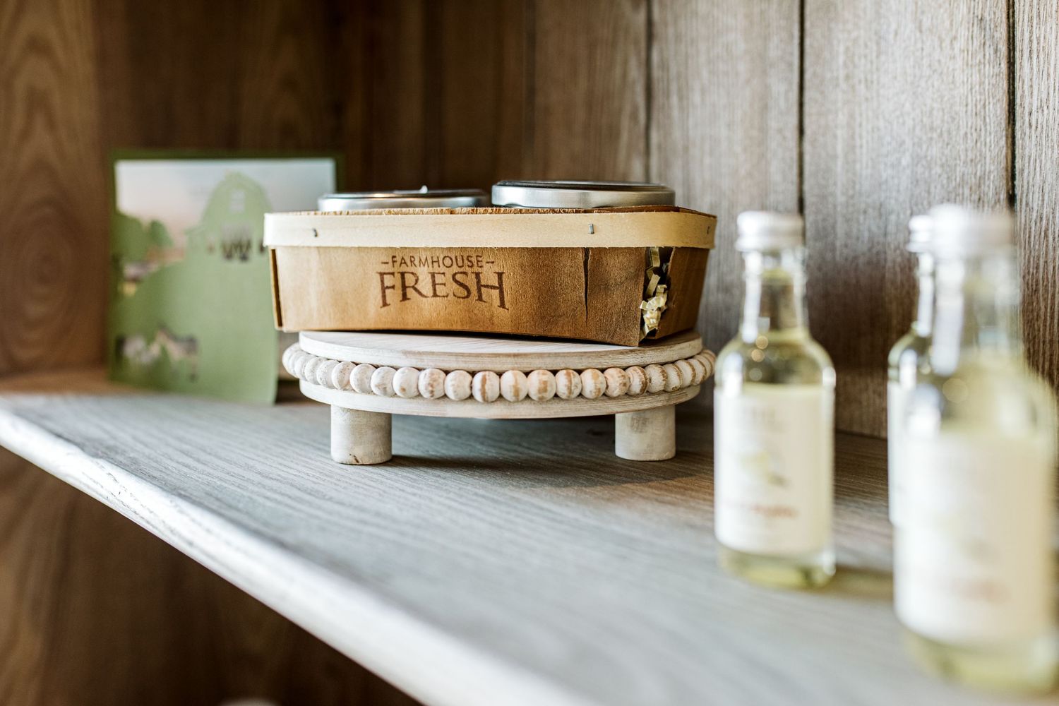 farmhouse fresh goods display