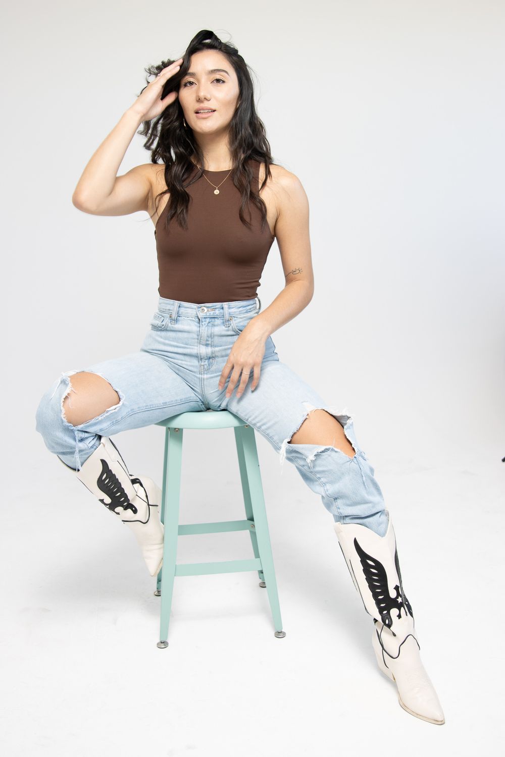 Studio model concept photography