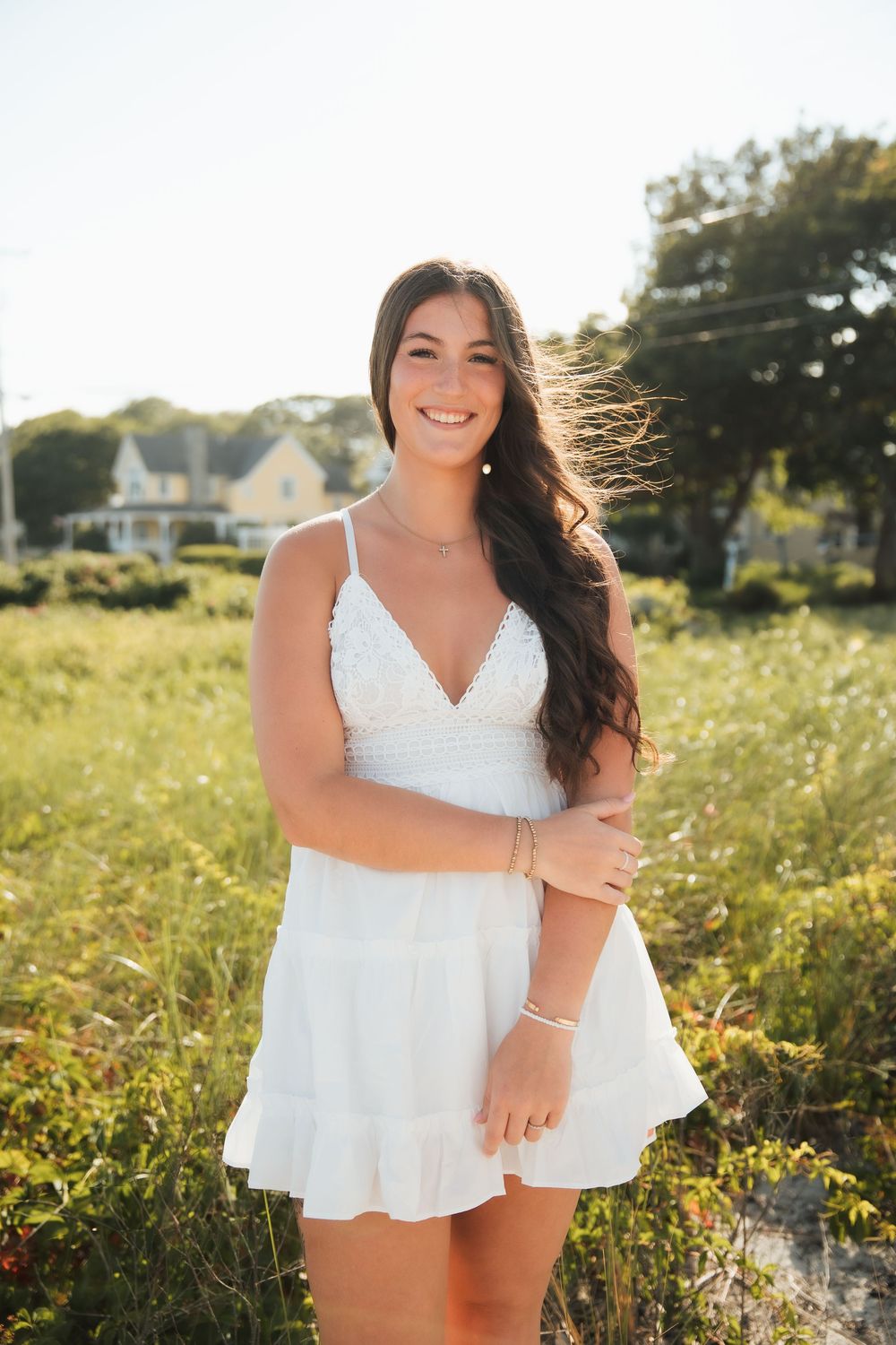 senior photo, senior photography. Kennebunkport, ME. Goose Rocks Beach Maine