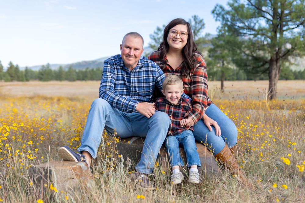 flagstaff, northern arizona, peaks, mountain, family, couple, little boy, portrait photographer