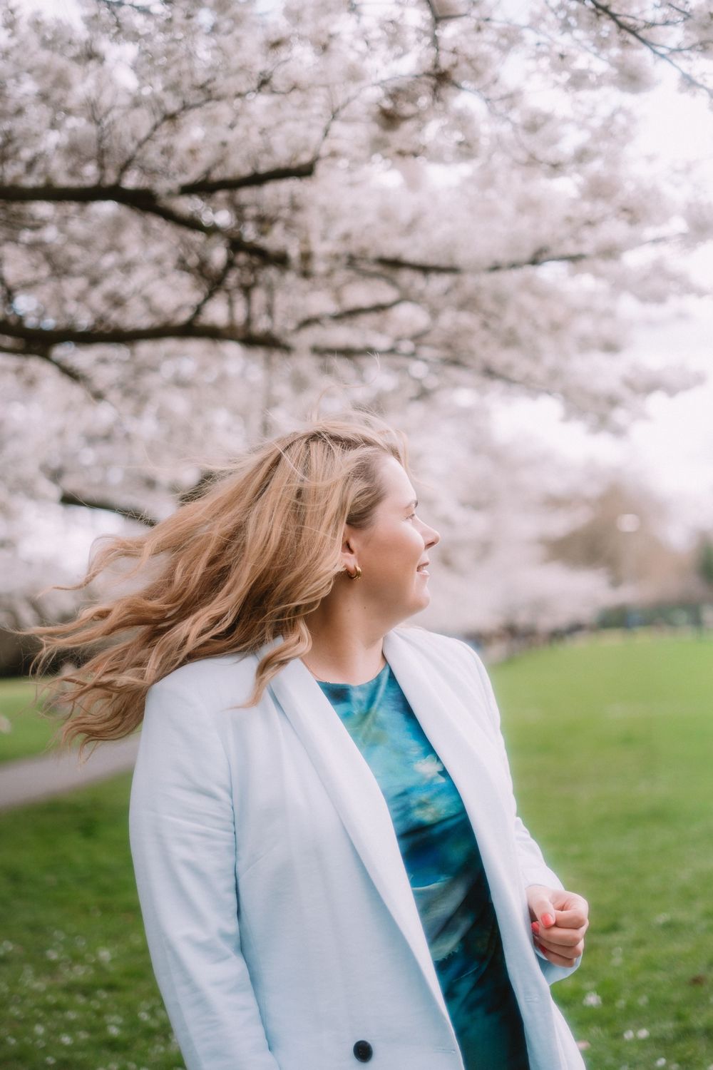 Natural light portrait of women