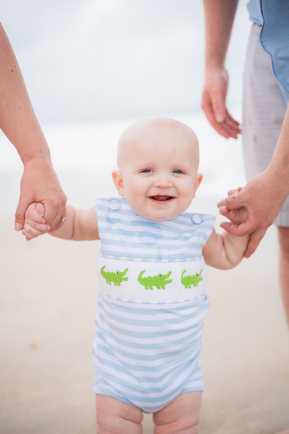 Multi-generation family gathered for a celebration portrait