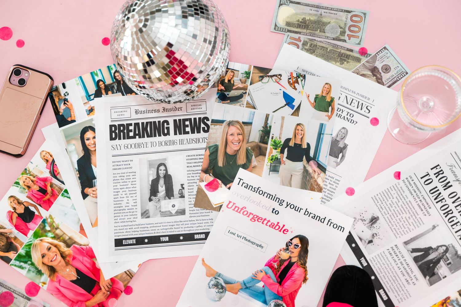 Headshots and branding photos of a Milwaukee, Wisconsin women owned business, designed by a Waukesha, Wisconsin personal brand photographer