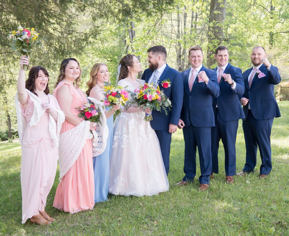 Inclusive Wedding Photography TN, NC, VA, GA, SC, WV, travel all 48 states with AMG Photography.