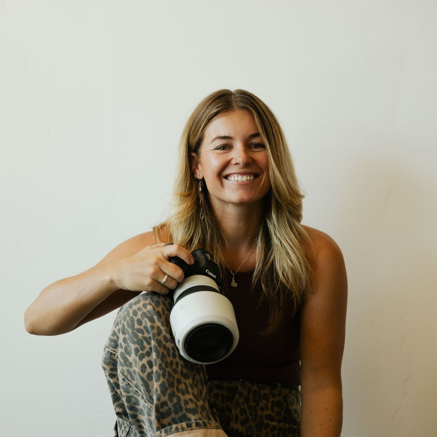 Casual lifestyle portraits against a white background with coffee mug.