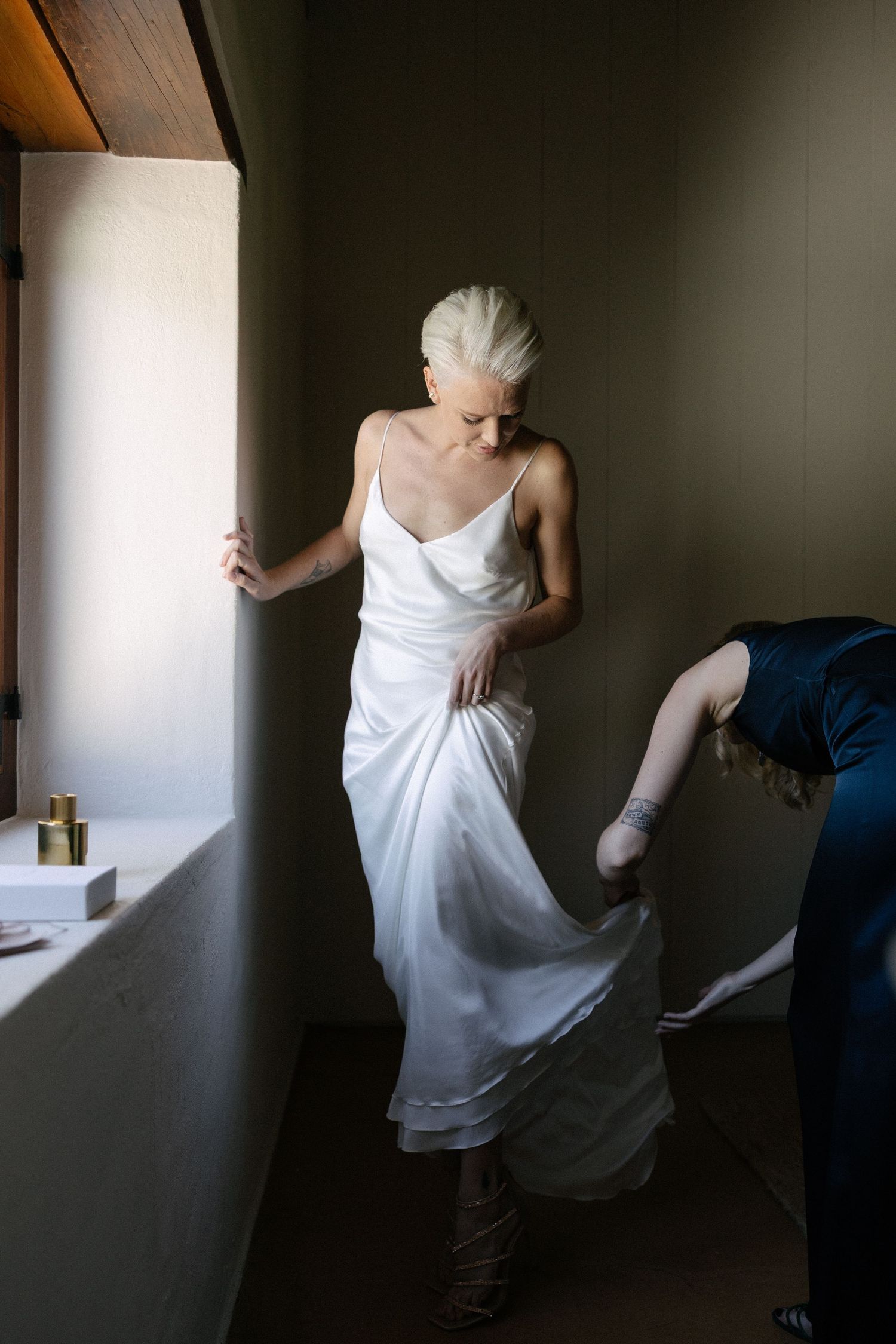 Cape Town wedding photographer Christene de Coning documentary wedding at Babylonstoren with dear rae and Bo & Luca