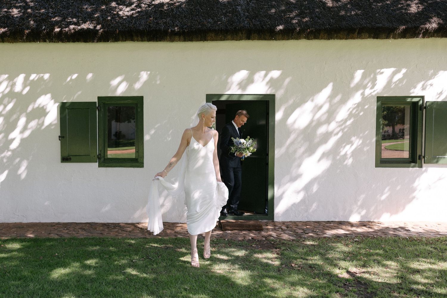 Cape Town wedding photographer Christene de Coning documentary wedding at Babylonstoren with dear rae and Bo & Luca