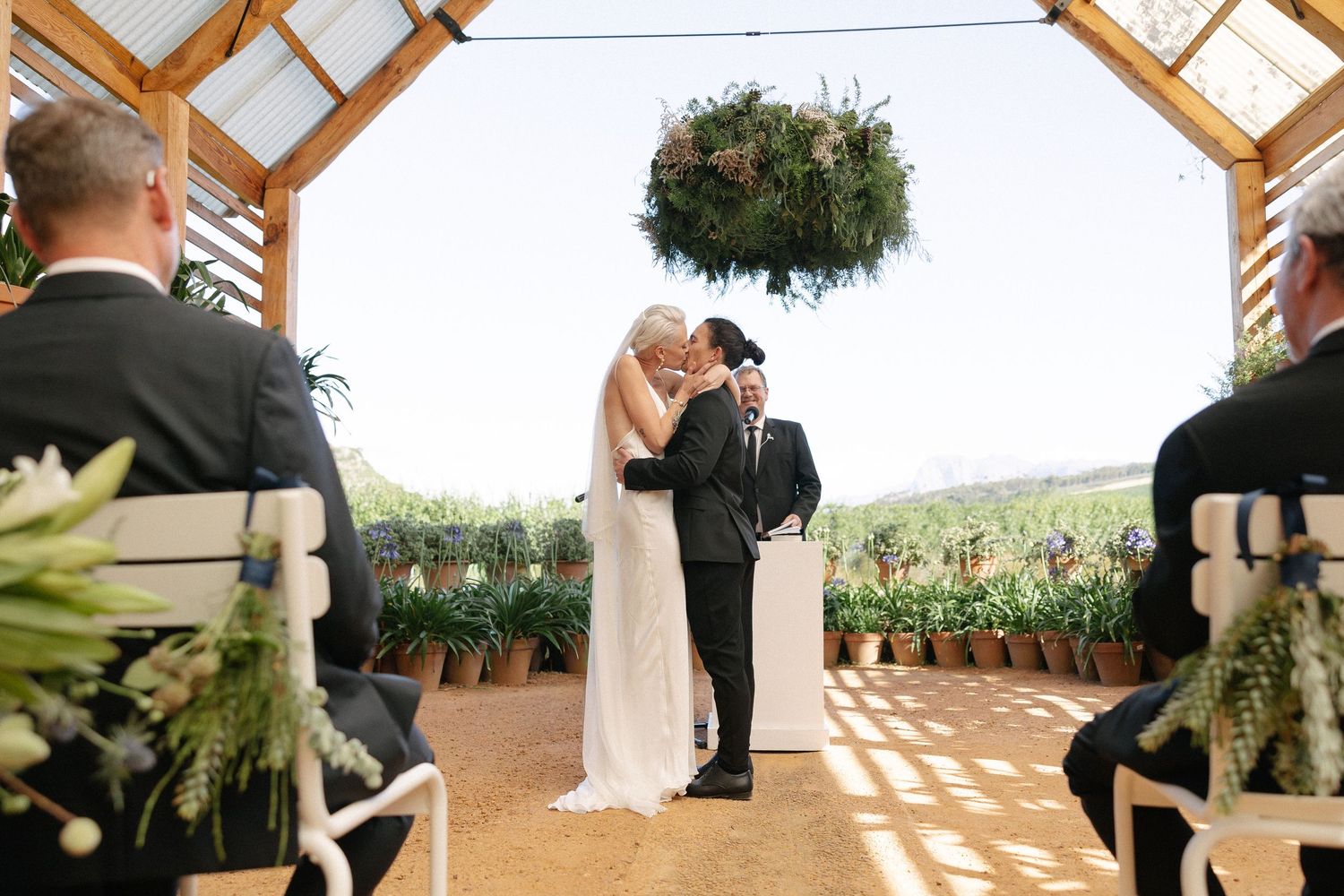 Cape Town wedding photographer Christene de Coning documentary wedding at Babylonstoren with dear rae and Bo & Luca