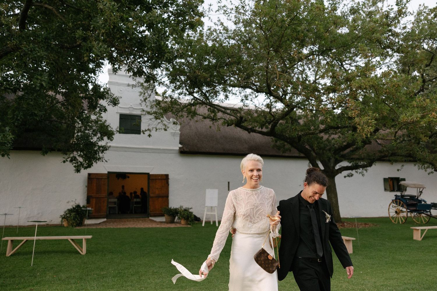 Cape Town wedding photographer Christene de Coning documentary wedding at Babylonstoren with dear rae and Bo & Luca