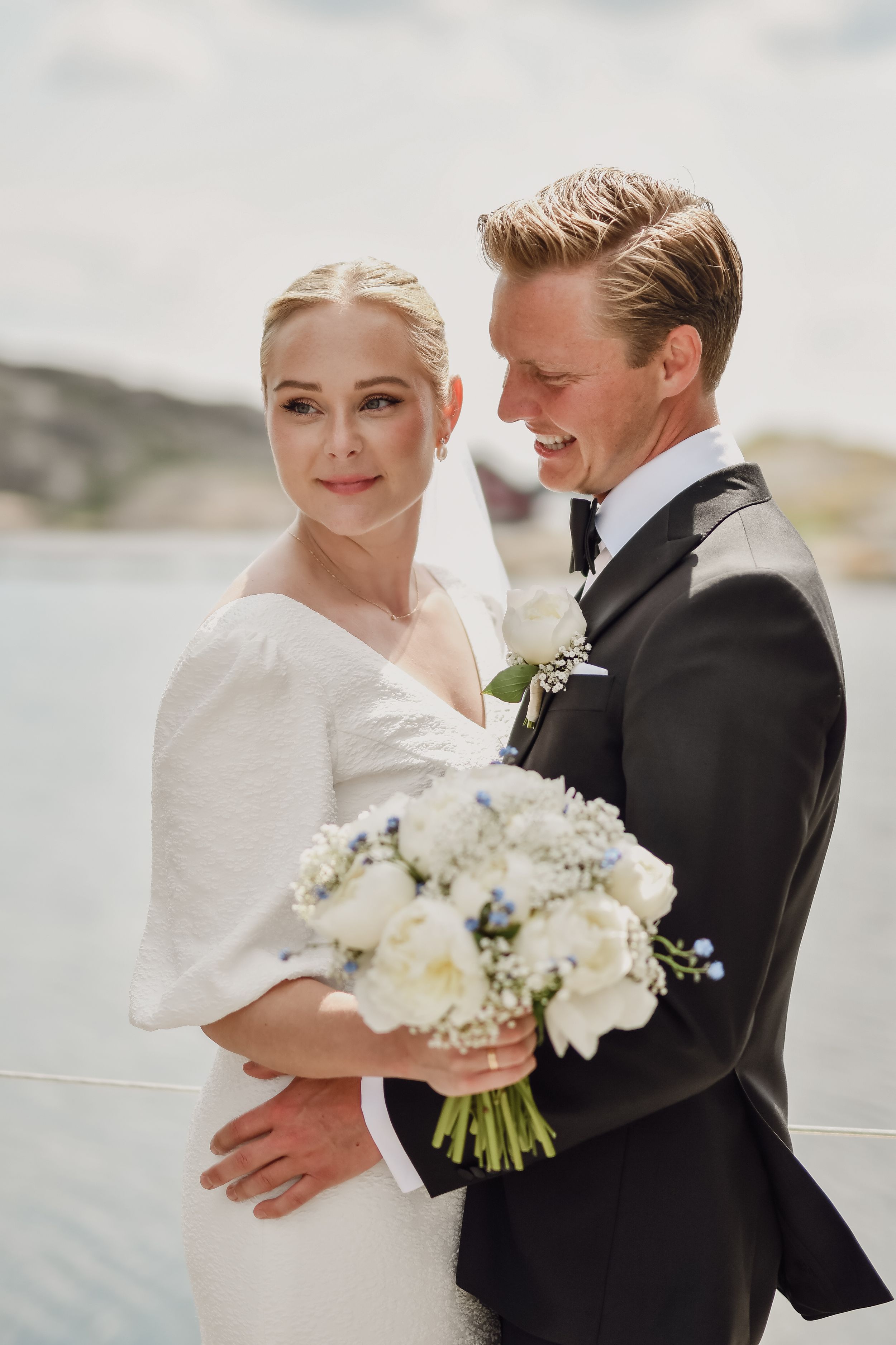 Bröllop Skärhamn/Korsholmen bröllopsfotografering