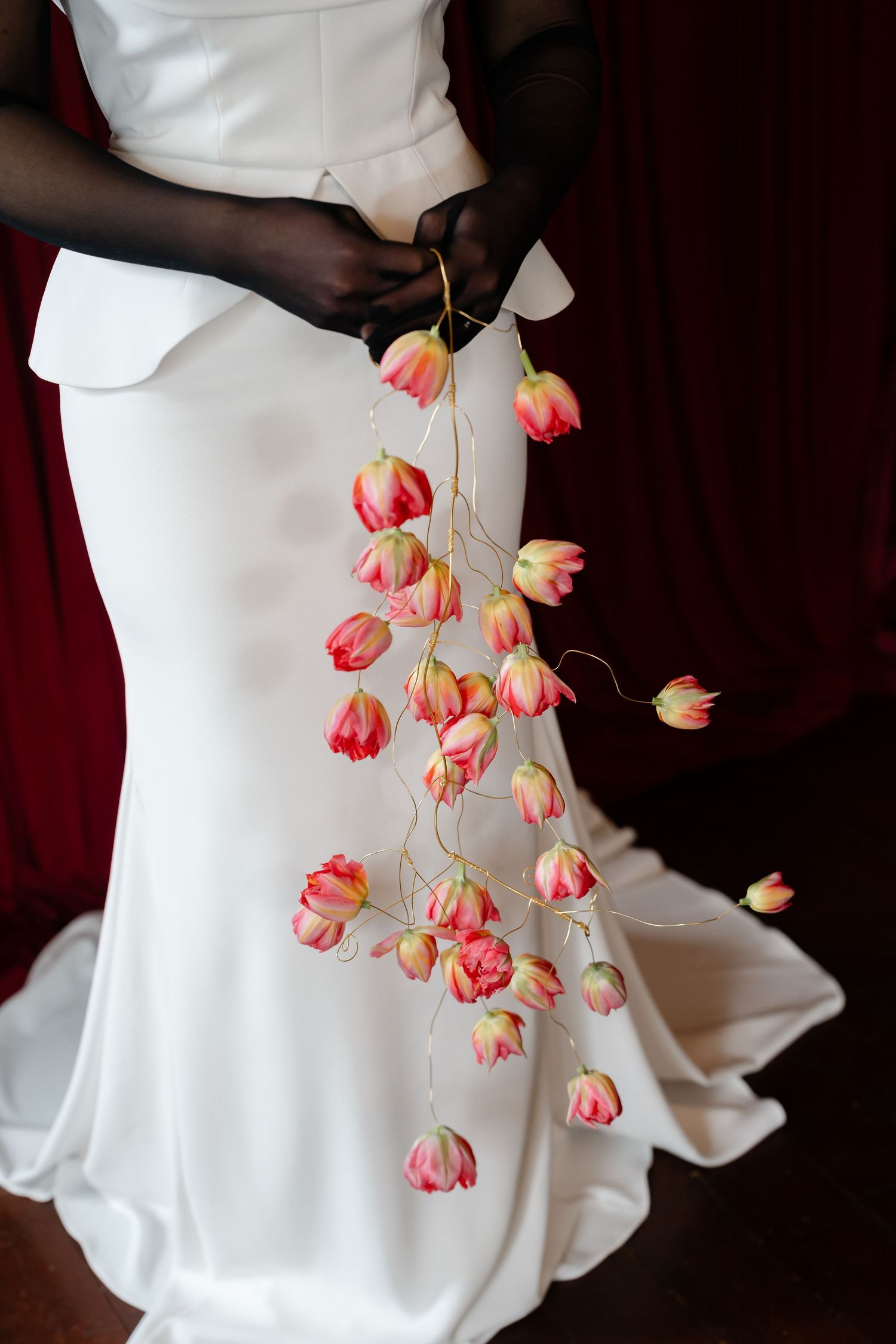 The stunning bride, Alana.